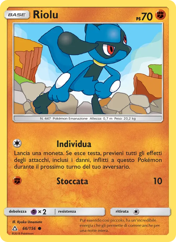 Riolu card image