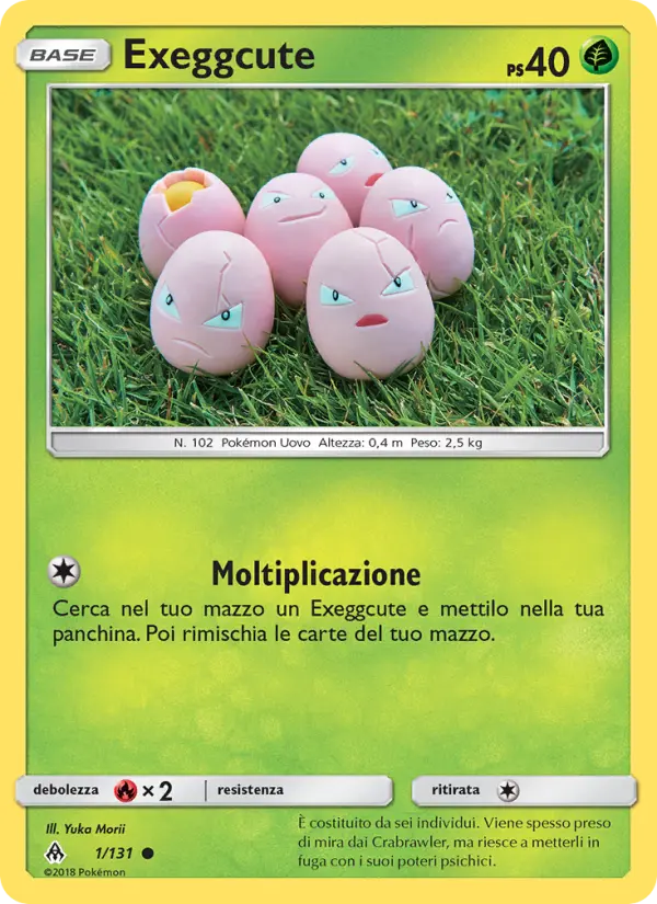 Exeggcute card image