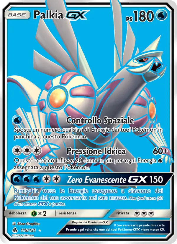 Palkia GX card image