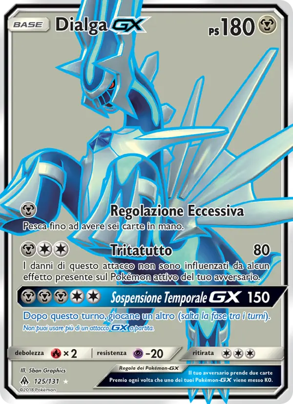 Dialga GX card image