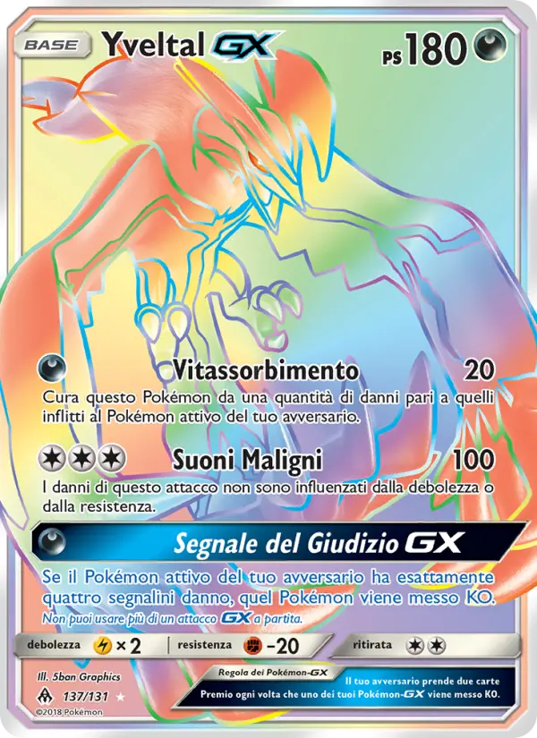 Yveltal GX card image