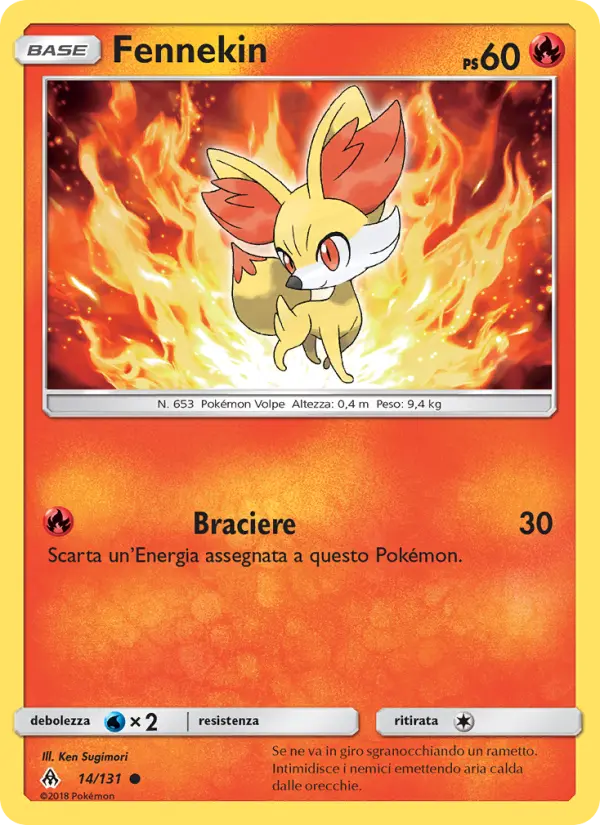 Fennekin card image