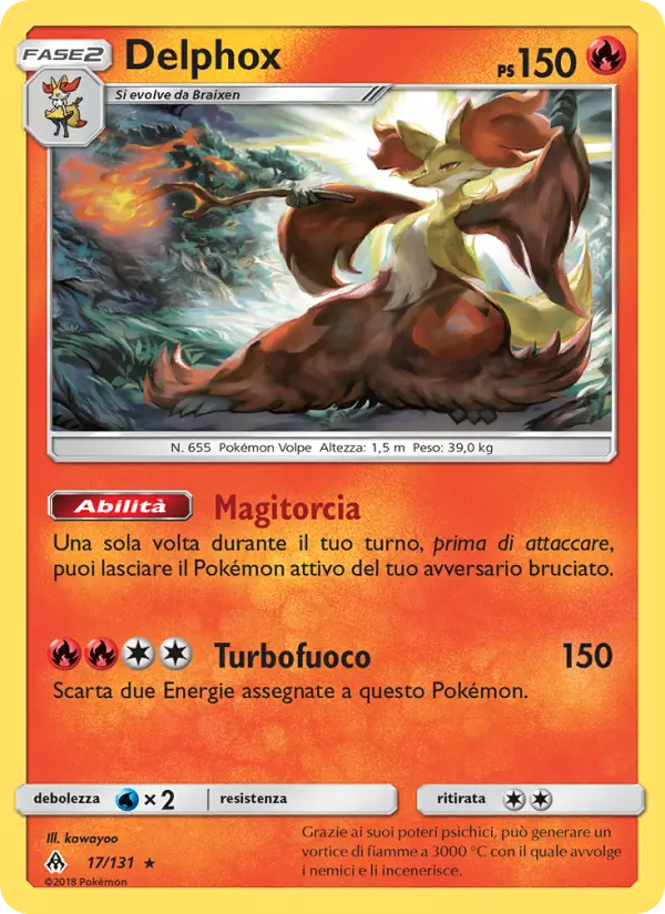 Delphox card image