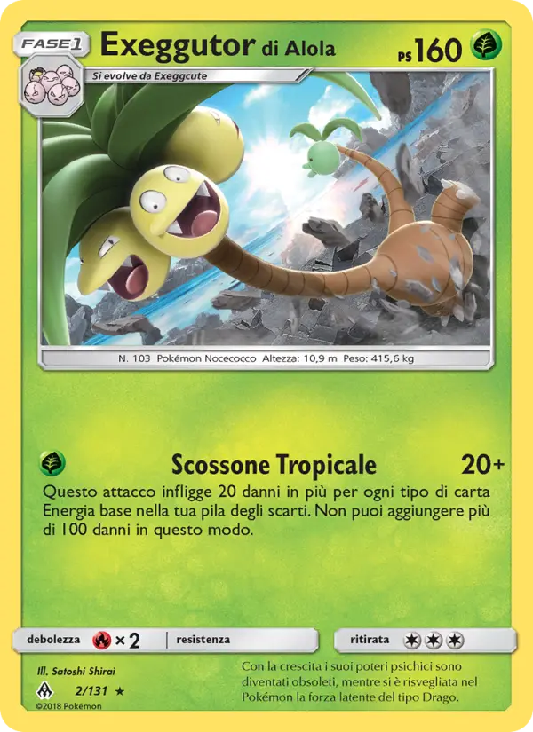 Exeggutor di Alola card image