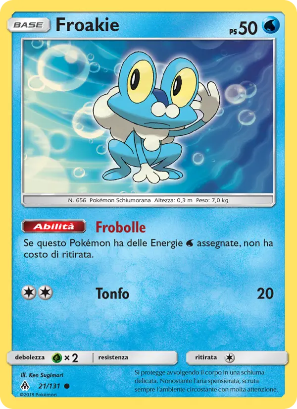 Froakie card image