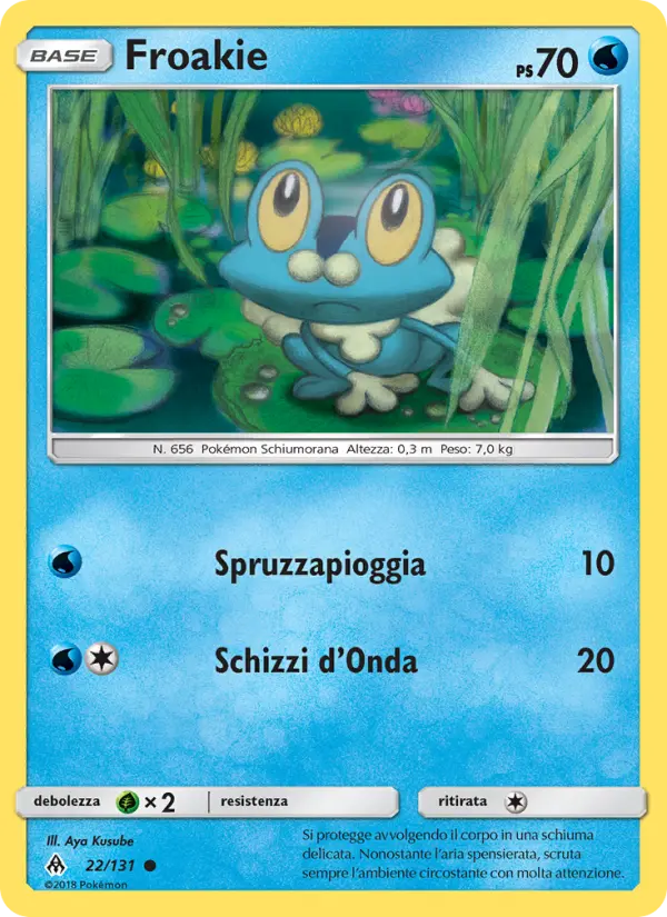 Froakie card image