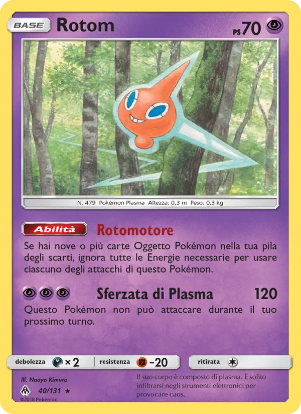 Rotom card image
