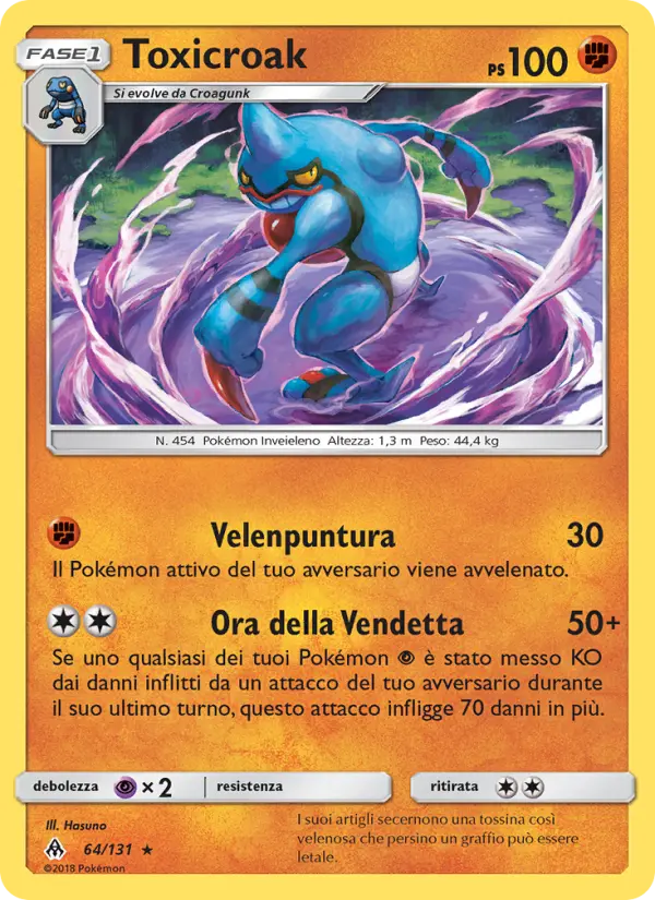 Toxicroak card image