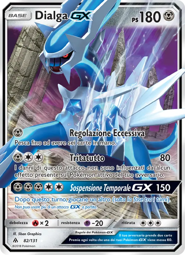 Dialga GX card image