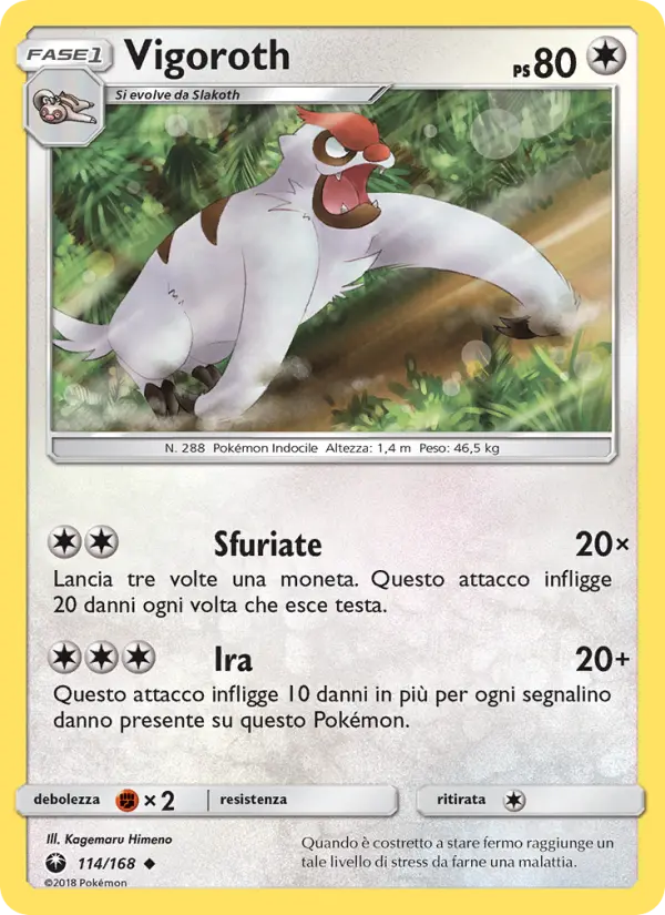Vigoroth card image