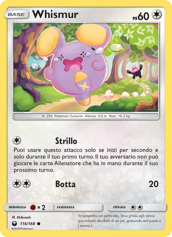 Whismur card image