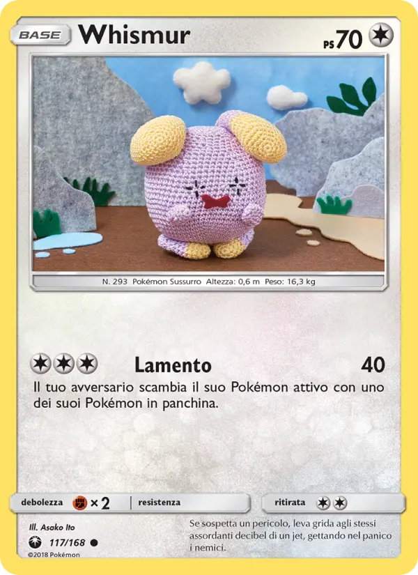 Whismur card image