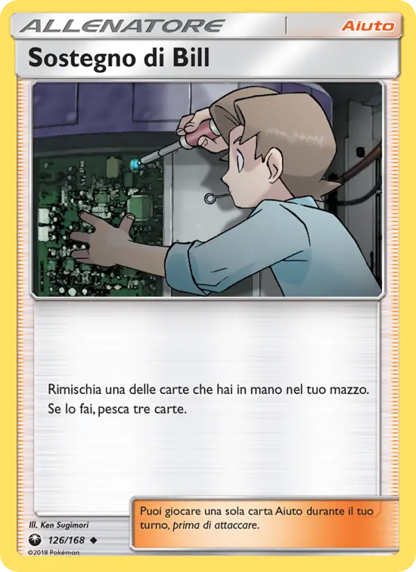 Sostegno di Bill card image