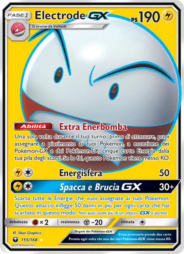 Electrode GX card image