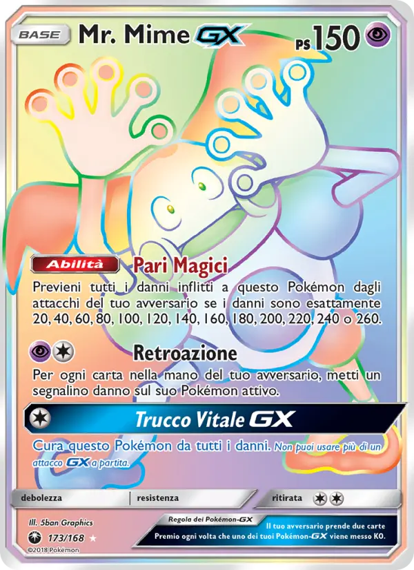 Mr. Mime GX card image