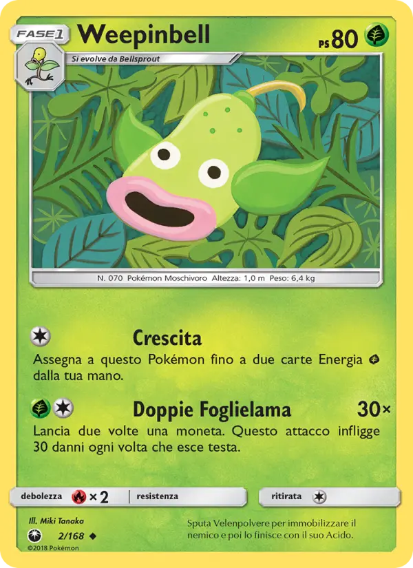 Weepinbell card image