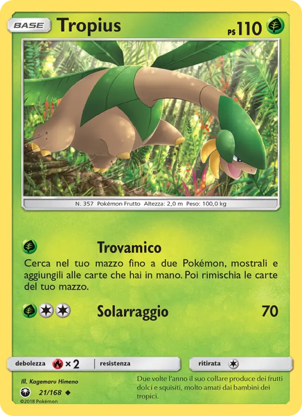 Tropius card image