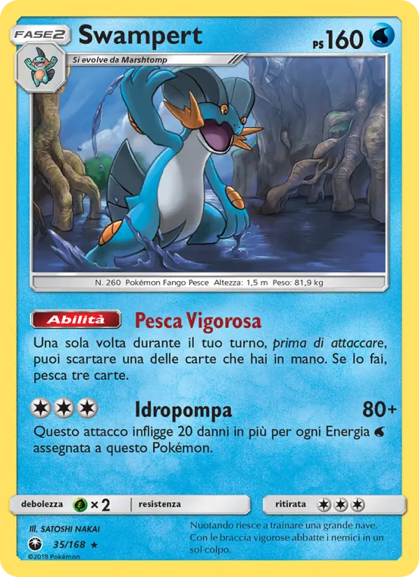 Swampert card image
