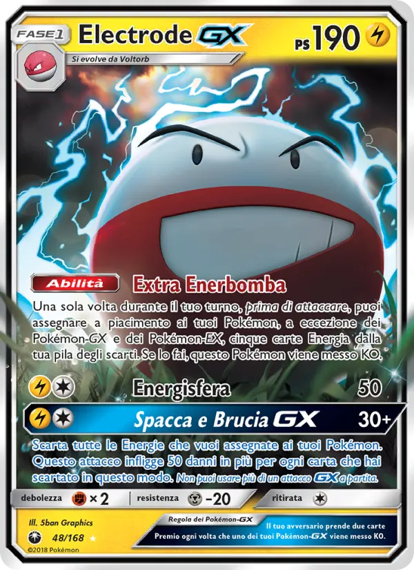Electrode GX card image