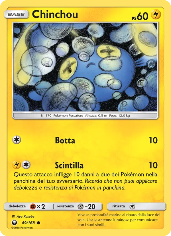Chinchou card image
