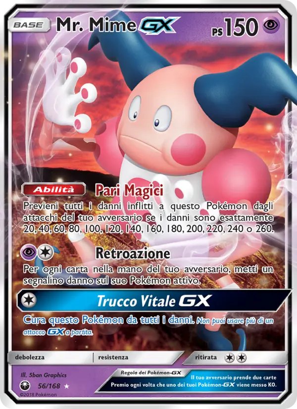 Mr. Mime GX card image