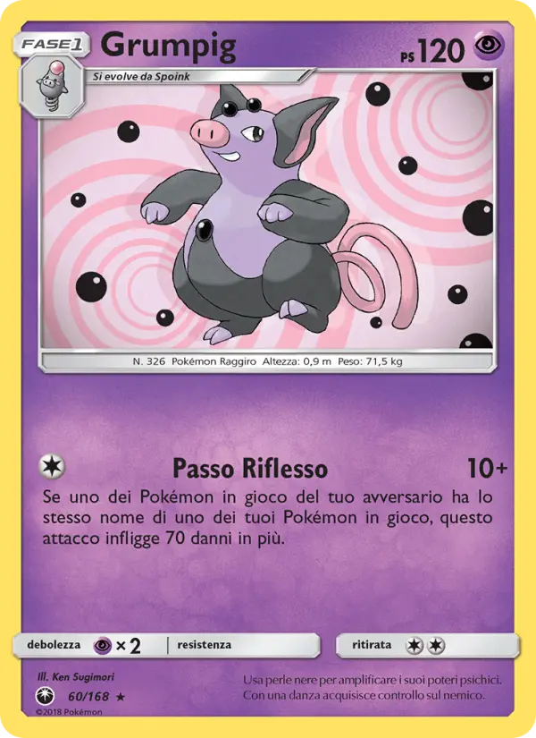 Grumpig card image