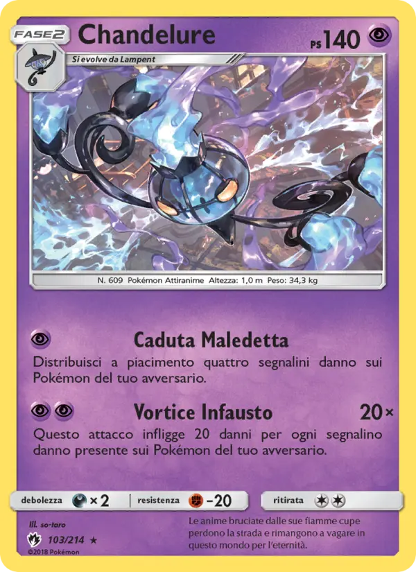 Chandelure card image