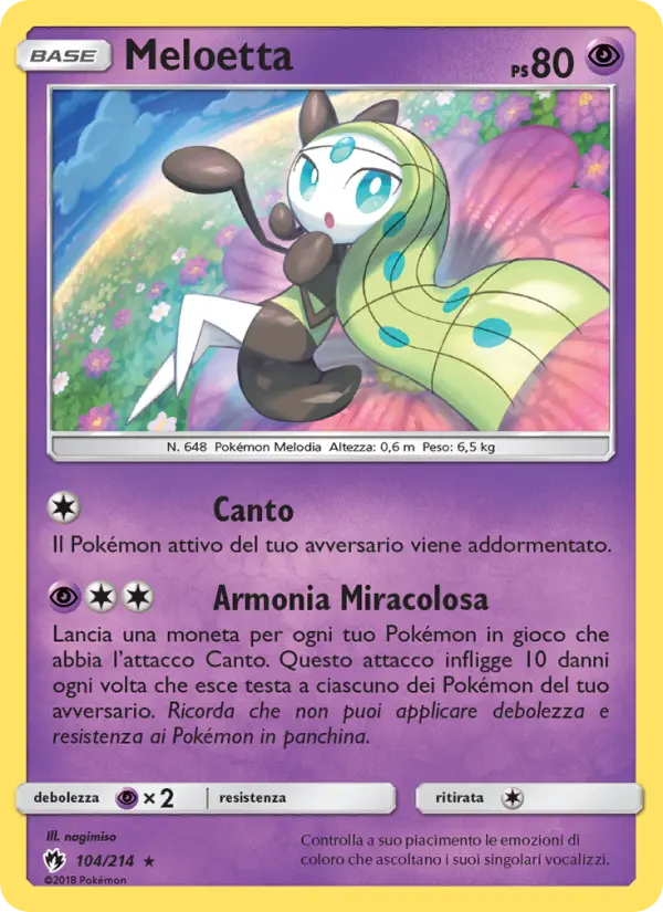 Meloetta card image