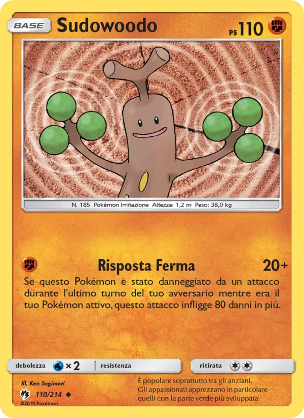 Sudowoodo card image