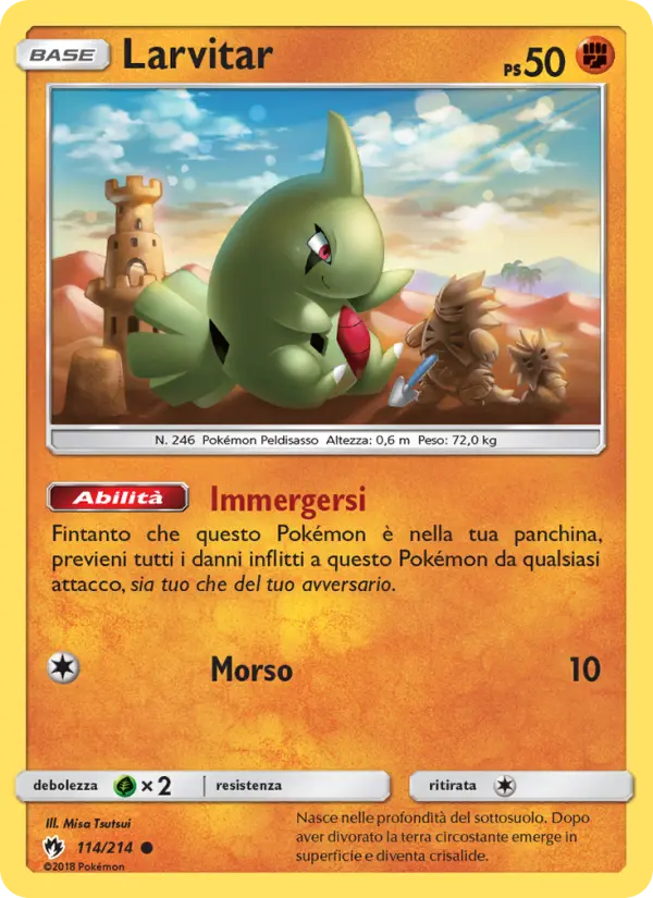Larvitar card image