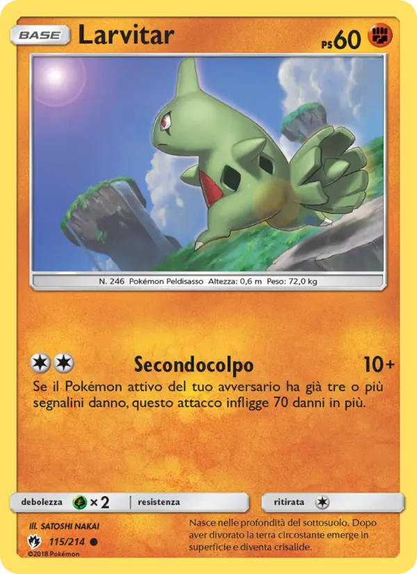 Larvitar card image