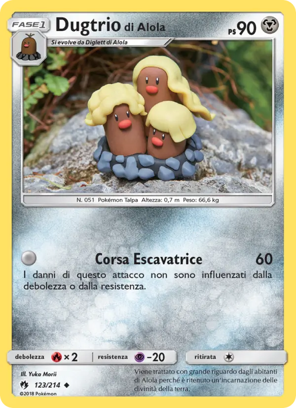 Dugtrio di Alola card image