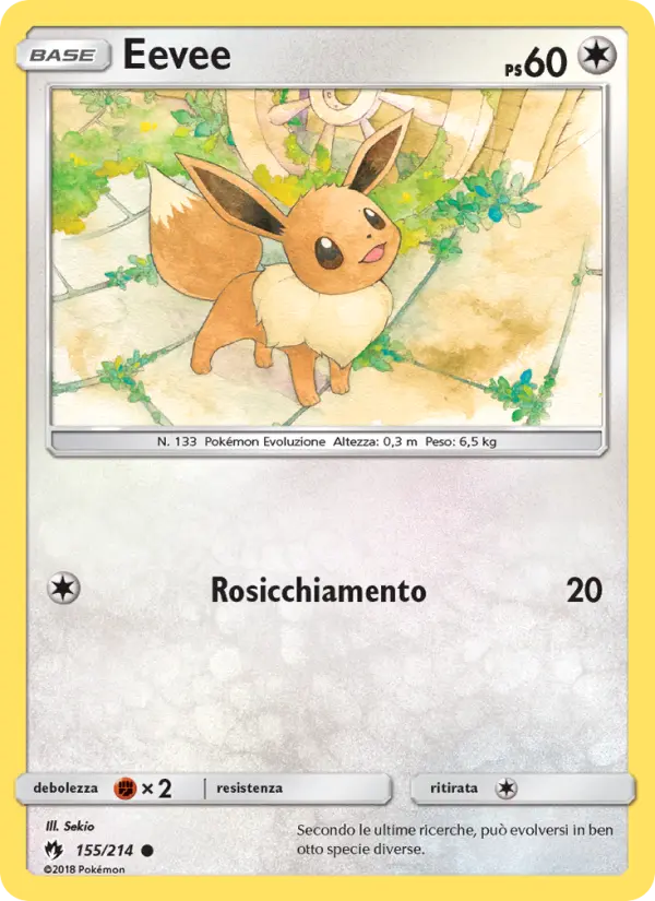 Eevee card image