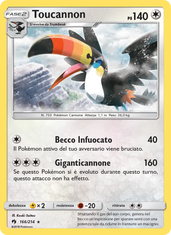 Toucannon card image