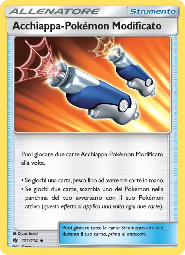 Acchiappa-Pokémon Modificato card image