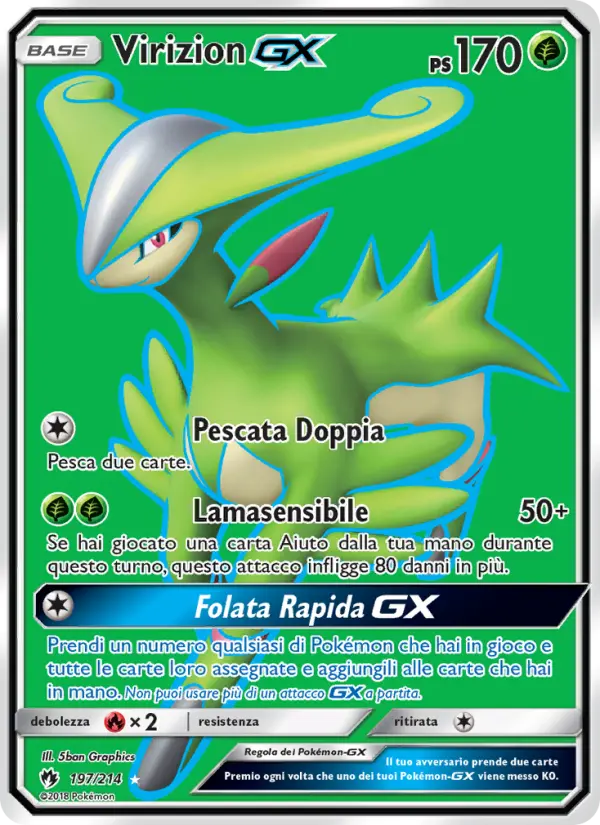 Virizion GX card image