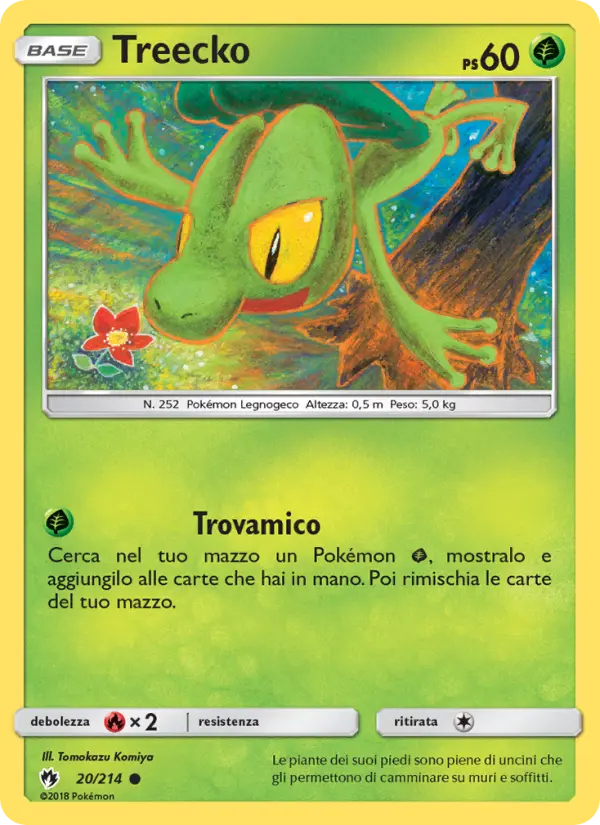 Treecko card image