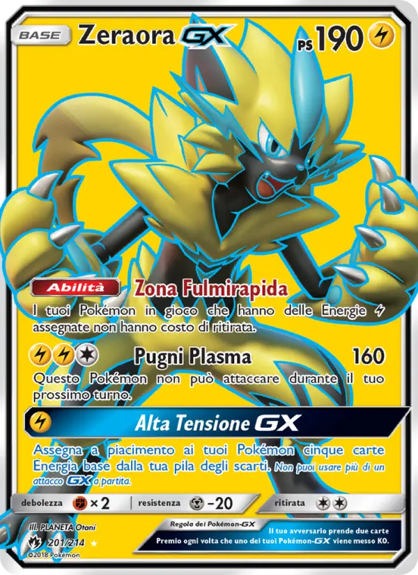 Zeraora GX card image