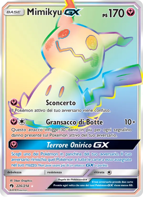Mimikyu GX card image