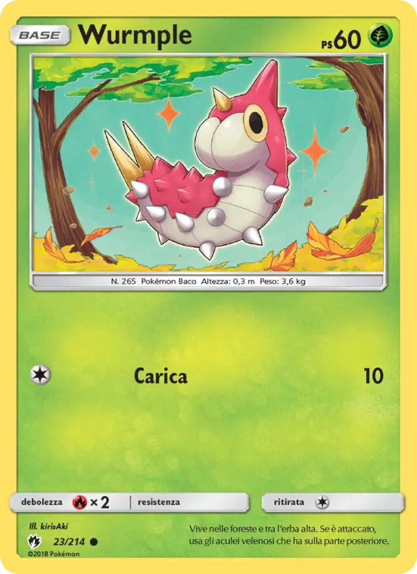 Wurmple card image