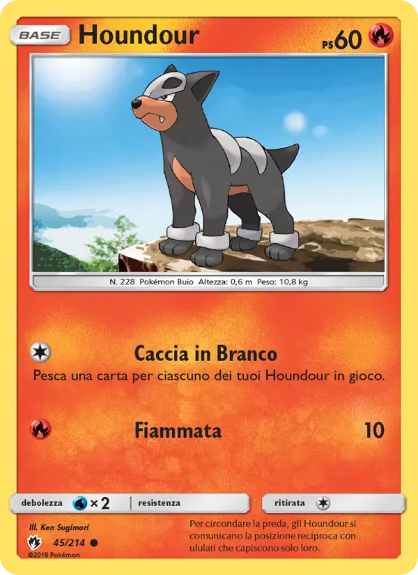 Houndour card image