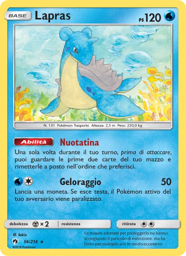 Lapras card image