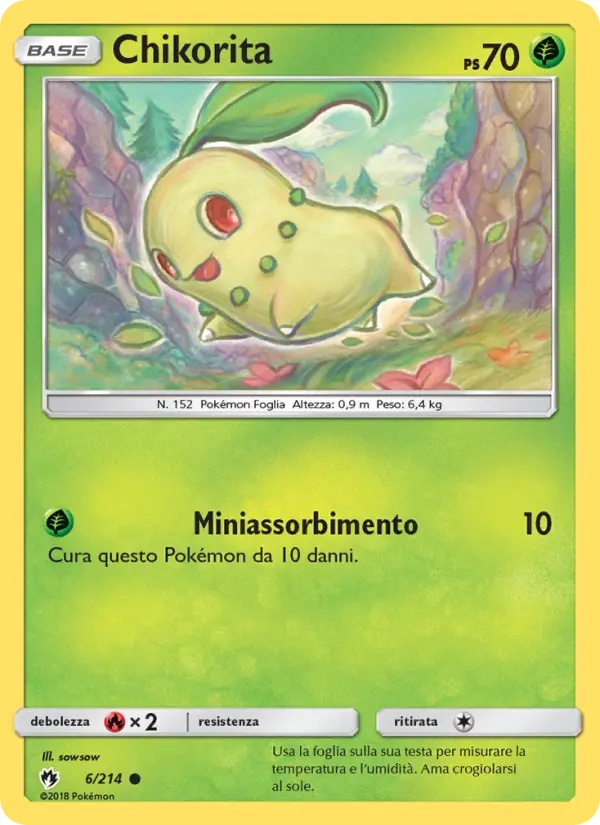 Chikorita card image