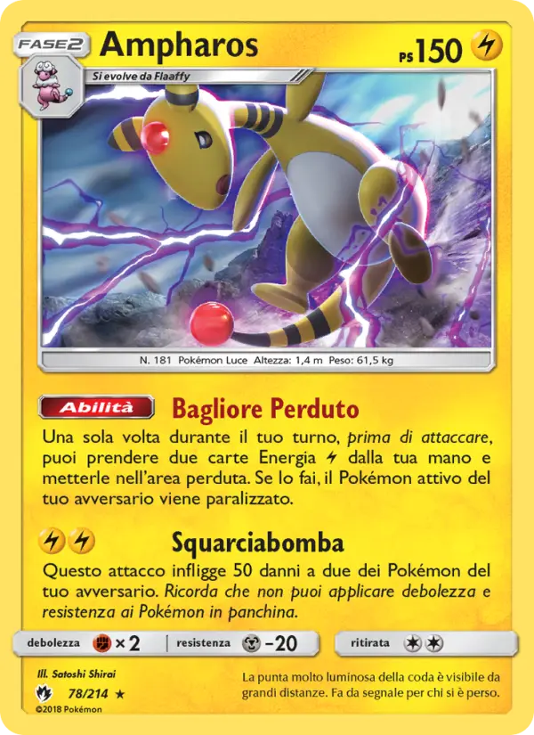 Ampharos card image