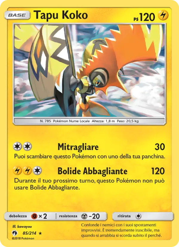 Tapu Koko card image
