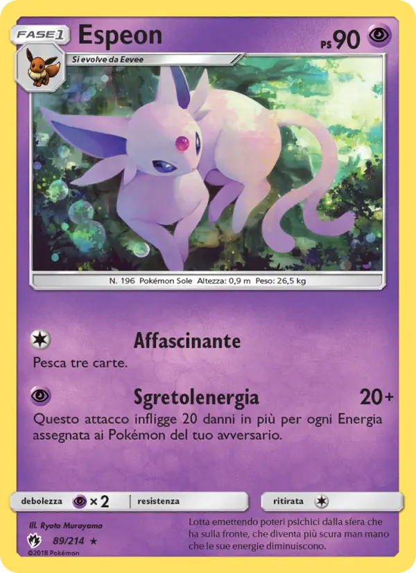 Espeon card image