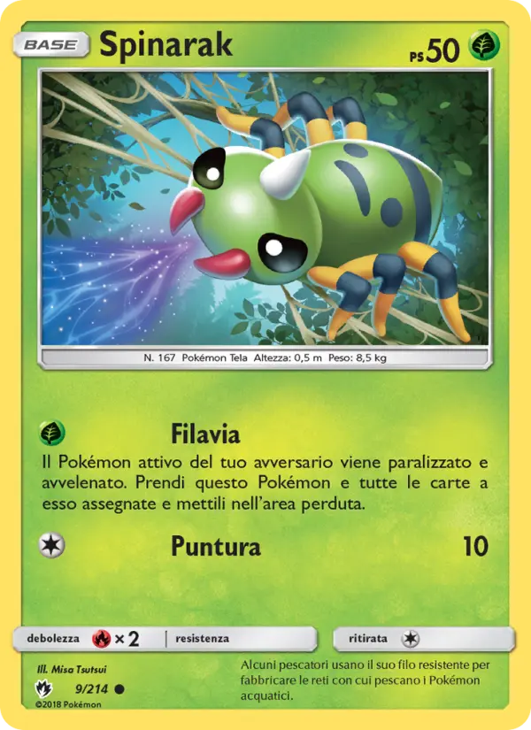 Spinarak card image
