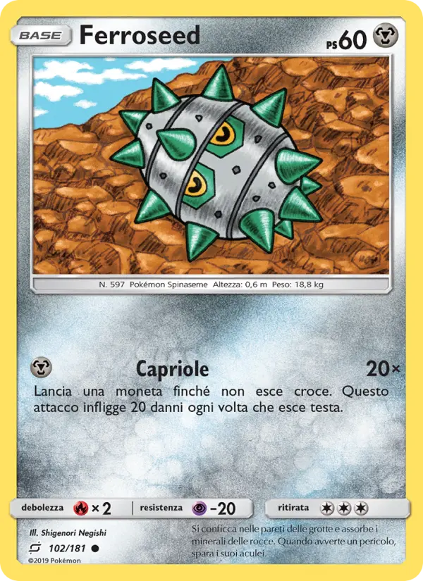 Ferroseed card image