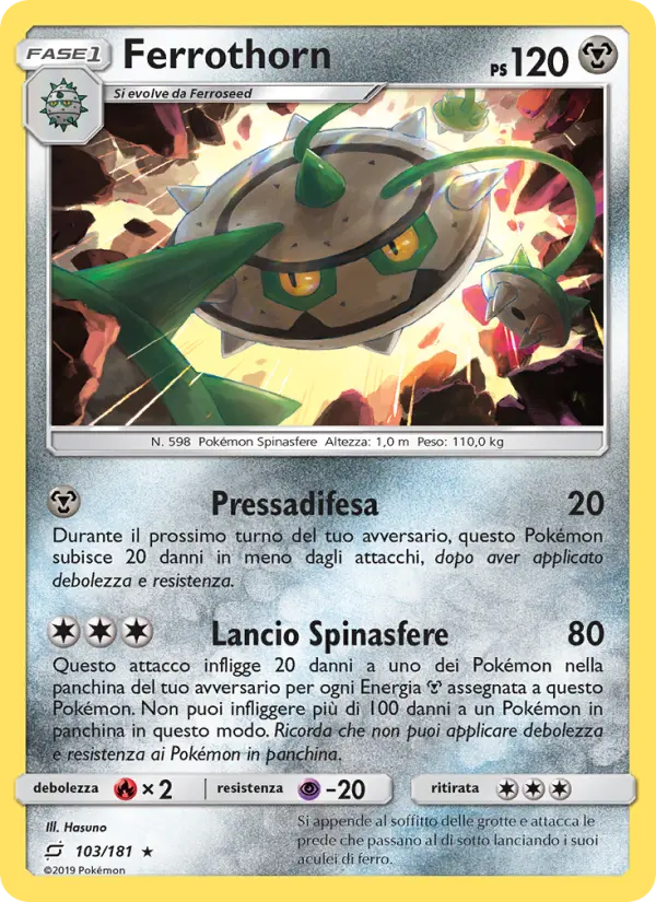 Ferrothorn card image