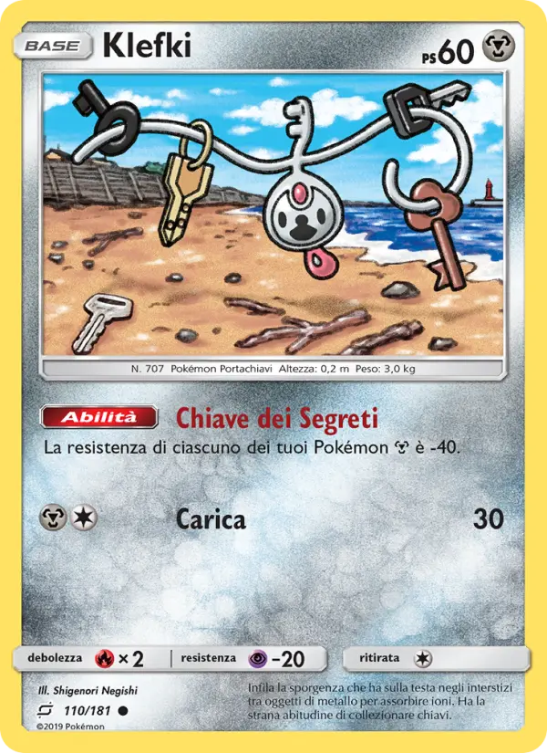 Klefki card image